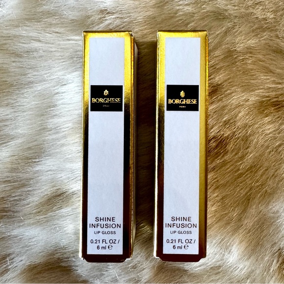 1 set of 2 Borghese Shine Infusion luxe lip glosses - Picture 3 of 10
